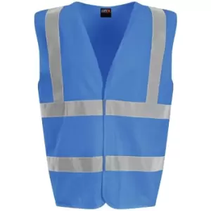 Image of PRO RTX High Visibility Unisex Waistcoat (3XL) (Royal Blue) - Royal Blue