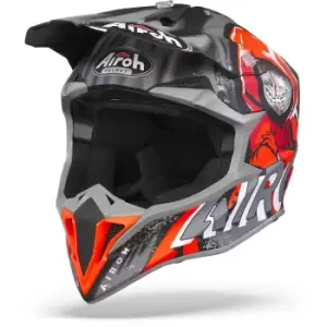 Image of Airoh Wraap Alien Black Red XL