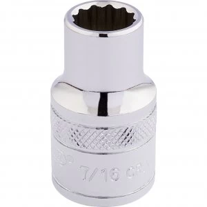 Image of Draper 1/2" Drive Hi Torq Bi Hexagon Socket Imperial 1/2" 7/16"