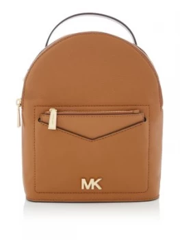 Image of Michael Kors Jessa small convertible backpack bag Tan