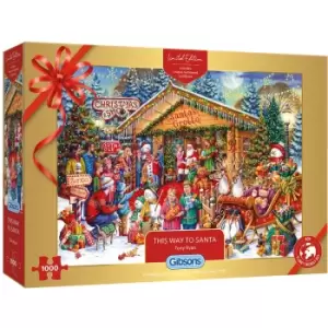 Image of Gibsons Christmas Grotto Puzzle - Limited Edition
