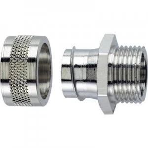 Image of LappKabel 55502031 SILVYN LGF 2m 25X1.5 SILVYN Metal Cable Gland Nickel plated brass Silver