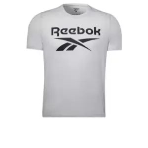Image of Reebok Workout Ready Graphic T-Shirt Mens - Grey