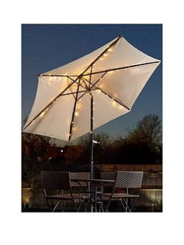 Image of Smart Solar Parasol Solar String Lights - 72 Led