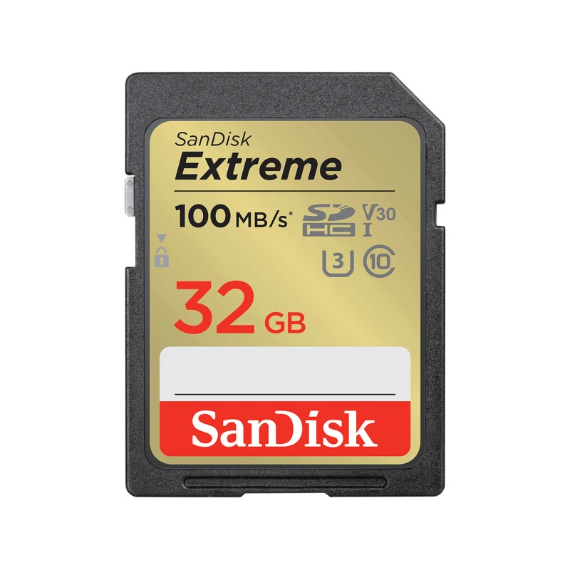 Image of SanDisk Extreme PLUS - Flash memory card - 32GB - UHS-I U3 /...