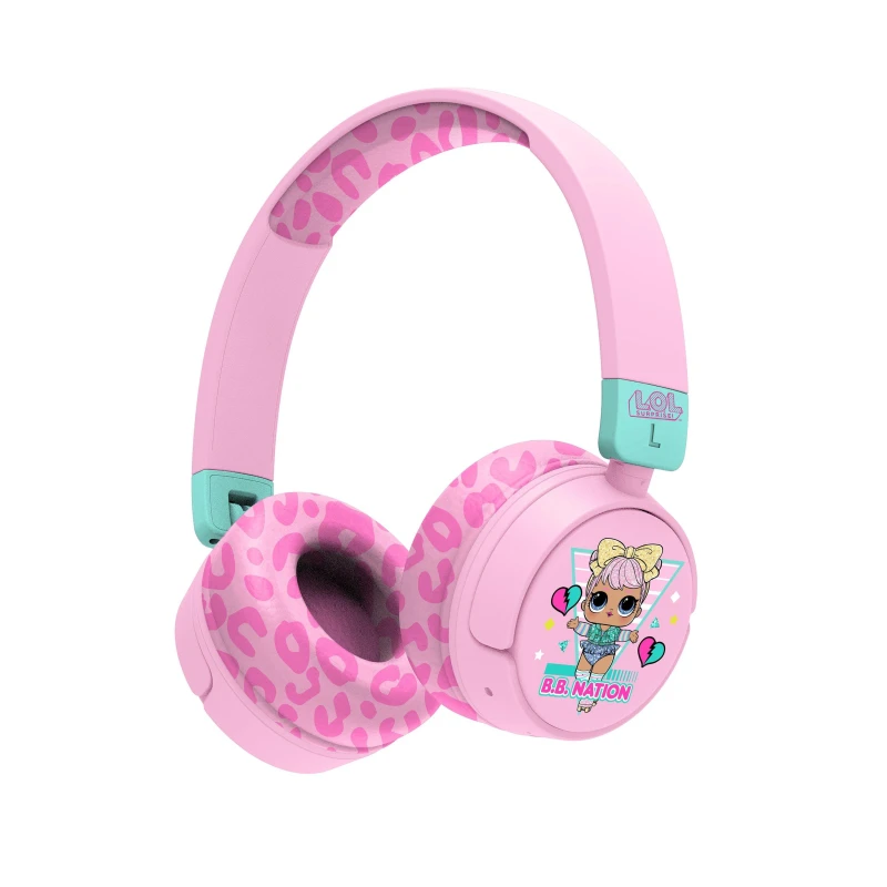 Image of OTL Technologies LOL Surprise BB Nation Wireless Over-Ear Headphone Pink unisex One Size