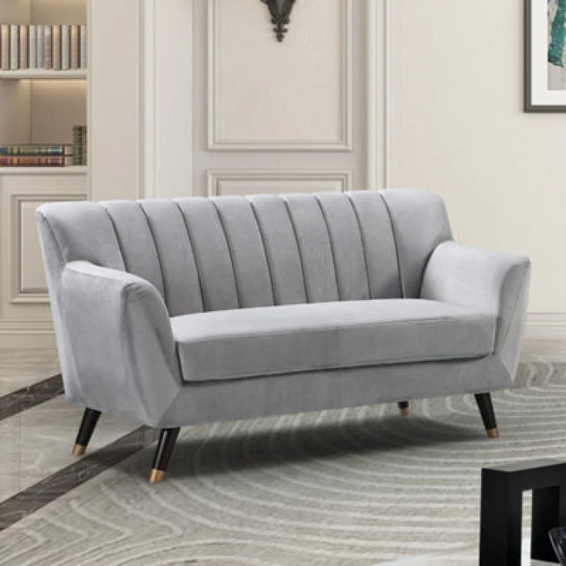 Image of Artemis Home Morgan 2 Seat Sofa in Grey Grey Unisex