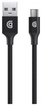 Image of Griffin USB C to USB A 6ft Charging Cable Black