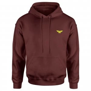 Image of DC Wonder Woman Unisex Hoodie - Burgundy - M