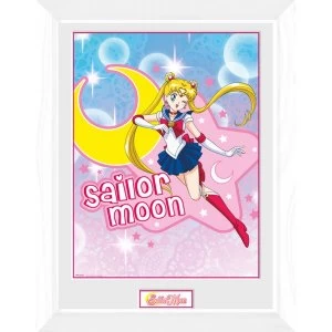 Image of Sailor Moon Moon Framed Collector Print