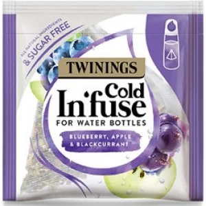 Image of Twinings Cold Infusion Tea Blueberry Apple Blackcurrant 100 Pieces