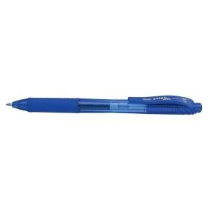 Image of Pentel EnerGel X BL107 C 0.35mm Retractable Rollerball Gel Pen Blue