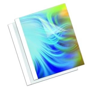 Image of Fellowes Thermal Binding Covers 6mm Pack of 100 53154