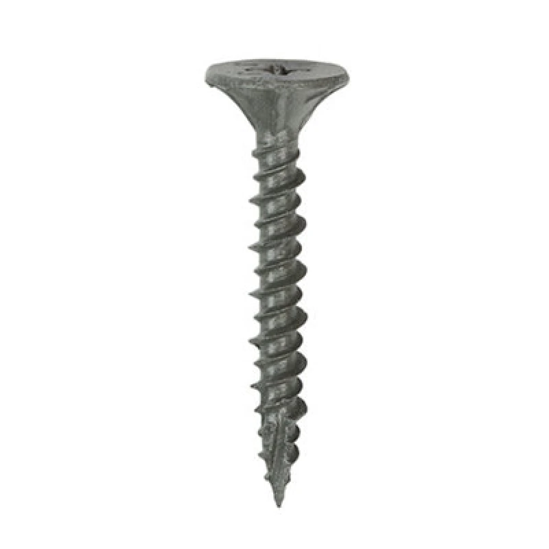 Image of TIMCO Twin-Cut Cement Board Countersunk Exterior Silver Screws - 4.2 x 32 Box of 200 - 217283 - Timco 217283
