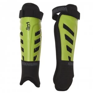 Image of Kookaburra Lithium Shin Pads AdultsKookaburra Lithium Shin Pads Adults - Black/Lime
