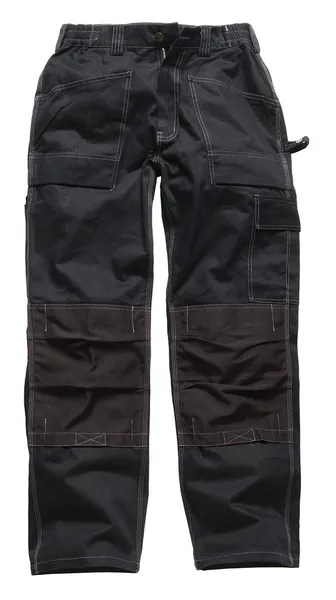Image of Dickies Mens Grafter Duo Tone 290 Trousers WD4930NVB30R Colour: Navy / Black