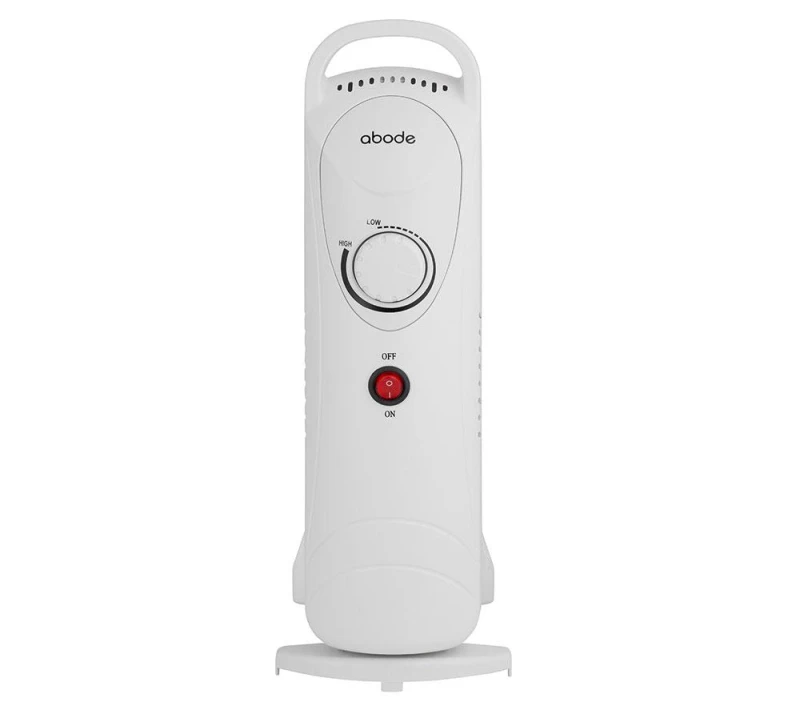 Image of ABODE AOFR5001B Portable Oil-Filled Radiator - White 5056233839448