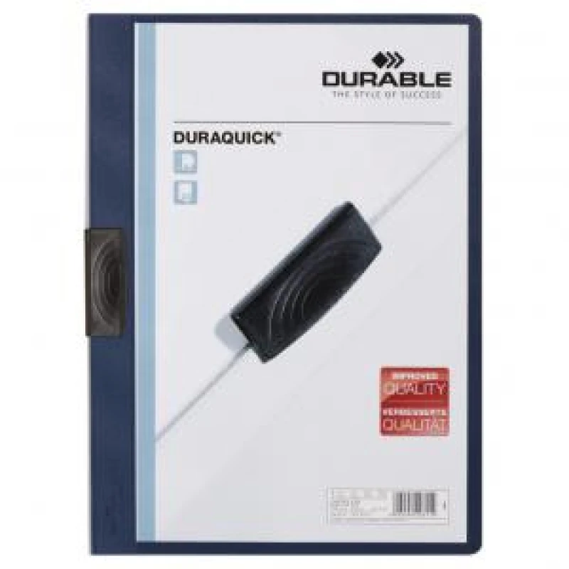 Image of Durable DURAQUICK A4 Folder Dark Blue