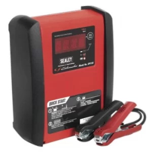Image of Schumacher Intelligent Speed Charge Battery Charger 15A 12V