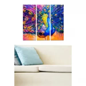 Image of MDF352459538 Multicolor Decorative MDF Painting (3 Pieces)