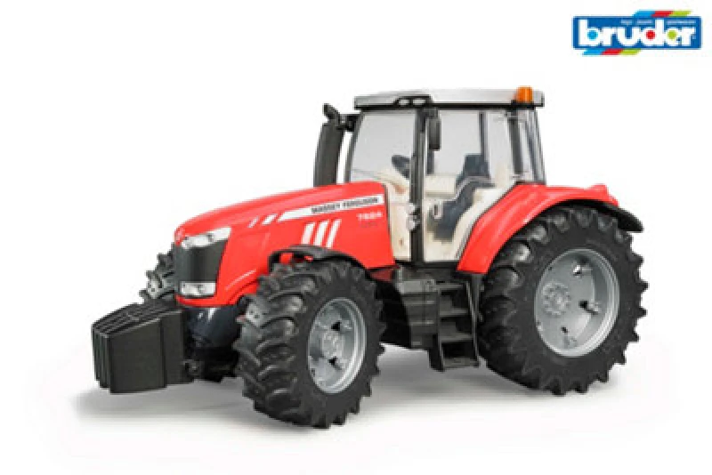 Image of Bruder Massey Ferguson 7624 Detailed Vehicle & Playset Model