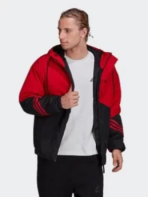 Image of adidas Back To Sport Insulated Jacket, Red Size XS Women