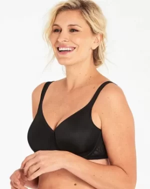 Image of Triumph Comfort Minimiser Black Bra