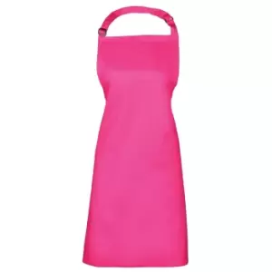Image of Premier 'colours' Bib Apron / Workwear (pack Of 2) (one Size, Raspberry Crush)