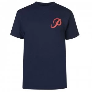 Image of Primitive Classic T Shirt - Classic P Navy