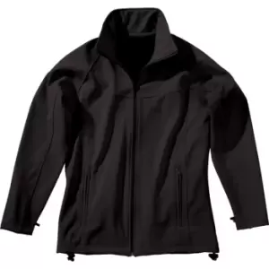Image of TRA645 Ladies Uproar Softshell Black SZ-14