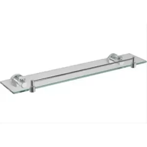 Image of Miller Bond Glass Shelf, Chrome
