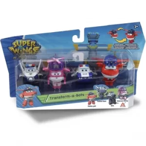 Image of Super Wings Transform a Bots Figures