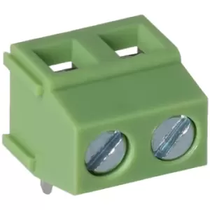 Image of TruConnect 211849 5.0mm 2 Way Low Profile 90deg Rising Clamp Termi...