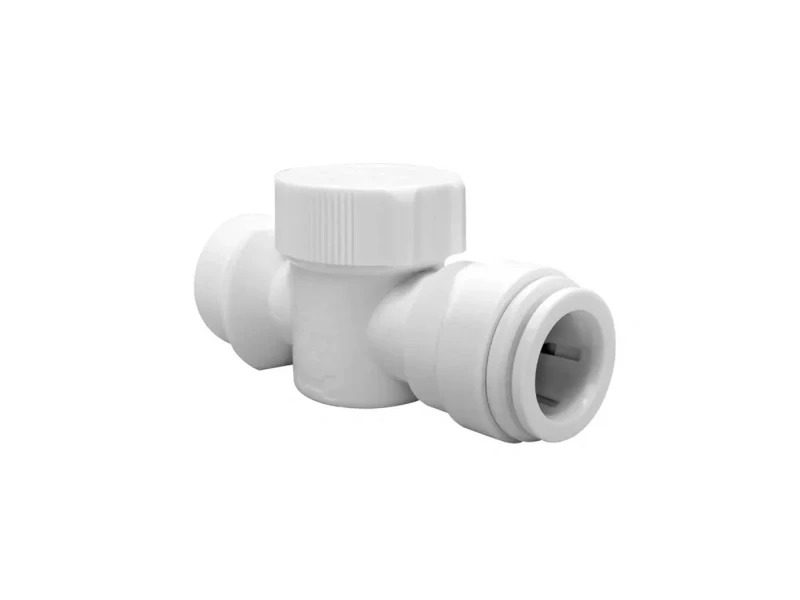 Image of John Guest Appliance Tap 15mm X 3/4 (Pack of 2) in White White Unisex