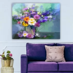 Image of 272932340_70100 Multicolor Decorative Canvas Painting