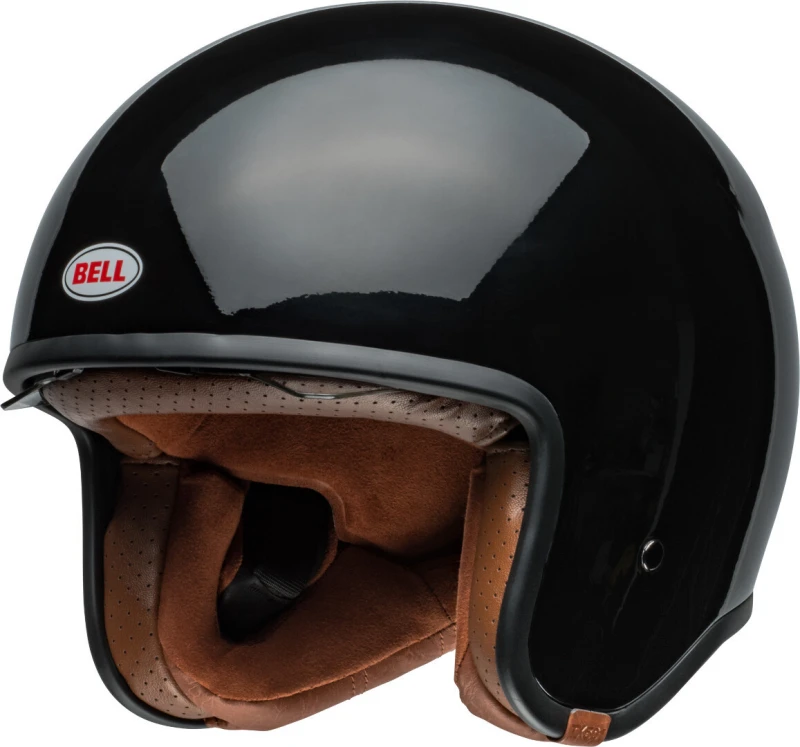 Image of Bell Tx 501 Black Open Face Helmet Size L