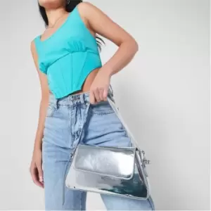 Image of Missguided Tall Corset Top - Blue