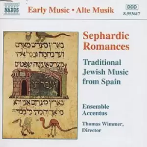 Image of Traditional Jewish music Music from Spain by Ensemble Accentus CD Album