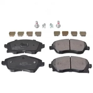 Image of Brake Pad set ADZ94227 by Blue Print Front Axle