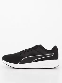 Image of Puma Junior Transport Trainers - Black/White