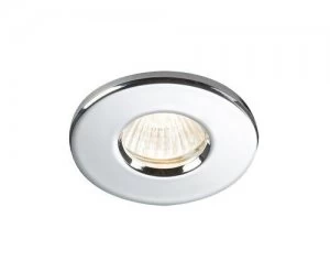 Image of KnightsBridge IP65 Recessed Downlight GU10 and MR16 - Chrome