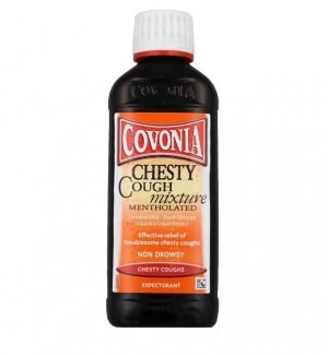 Image of Covonia Chesty Cough Mixture Mentholated 150ml