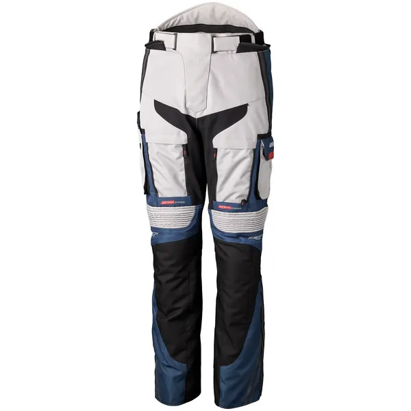 Image of RST Adventure-X Ladies Pants Silver Blue Red Size 2XL