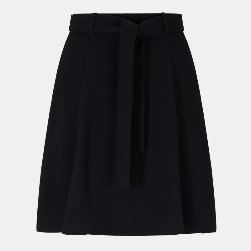Image of Hugo Womens Risima Pencil Skirt Black female 10 (M)
