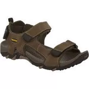 Image of Trespass Mens Belay Cushioned Three Strap Adjustable Walking Sandal UK Size 7 (EU 41)