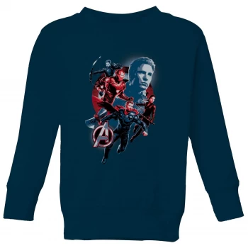 Image of Avengers: Endgame Shield Team Kids Sweatshirt - Grey - 9-10 Years
