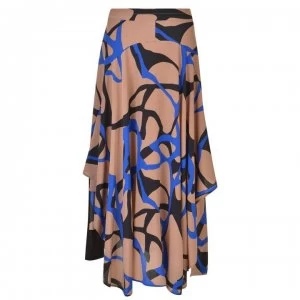 Image of By Malene Birger Farmina Skirt - Cobalt