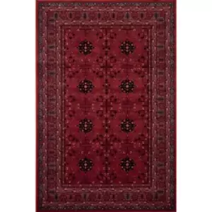 Image of Mastercraft Kashqai 4302/300 Rug - 135x200cm, Wool - Red
