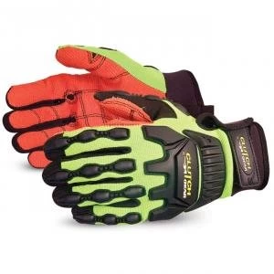 Image of Superior Glove Clutch Gear Impact Protection Yellow XL Ref SUMXVSBAXL