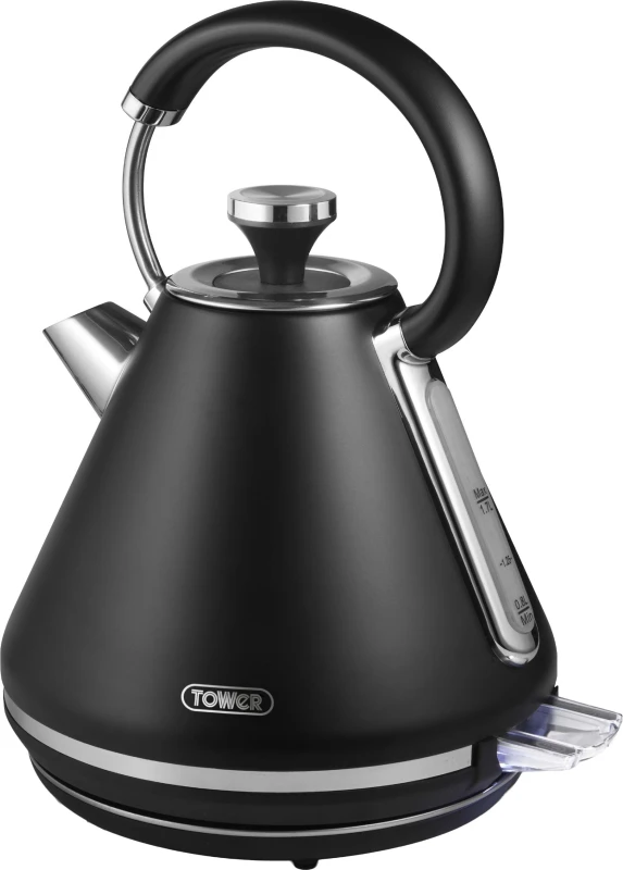 Image of Tower Mirage T10087BLK Kettle - Black / Chrome